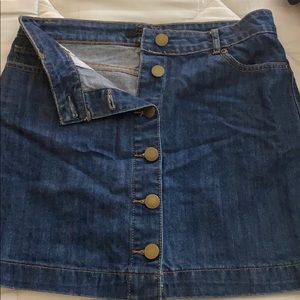 Forever 21 contemporary collection denim skirt